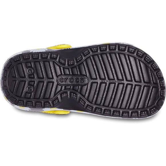 NEW CROCS Size 6 Toddler Classic Lined Vacay Vibes Clog - Black Daisy - Picture 7 of 7